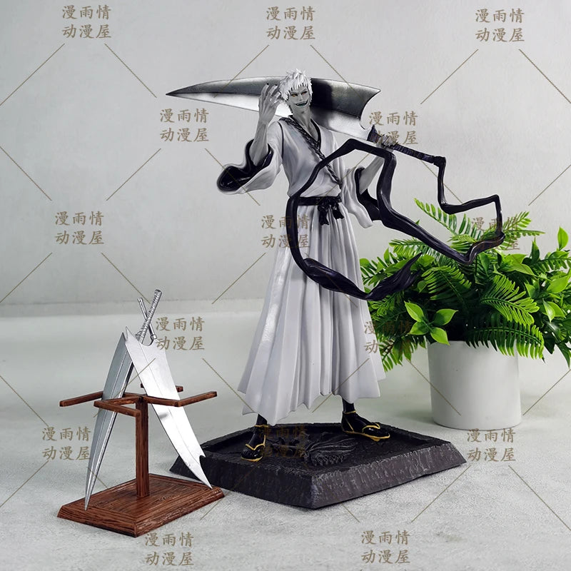 Zangetsu Figure Anime BLEACH Figures Kurosaki Ichigo Figurine Pvc Doll Desk Decora Statue Model Christmas Gift Kids Toys
