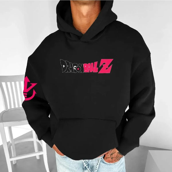 Dragon Ball Goku Black & Zamasu Hoodie – Y2K Anime Long Sleeve Pullover