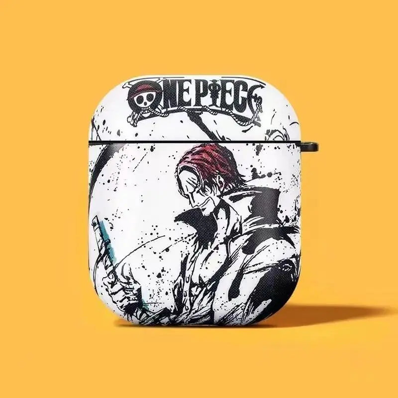 Anime One Piece Luffy Zoro Airpods Pro 2 Smart Cover Airpods 1/2/3 Protective Case for Iphone Bluetooth Earphones