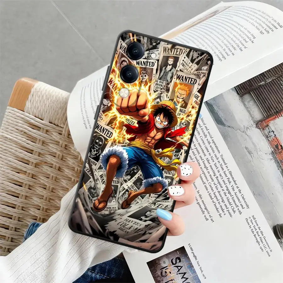 Case for Vivo Y30 Y33S Y35 Y31 Y36 Y12 Y15S Y02 Y11 Y20 Y21 Y19 Y27 Y16 Y17 Y22 Phone Cover Ones Pieces Luffy