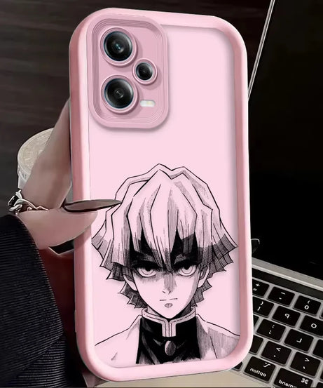 Anime A-Agatsuma Z-Zenitsu Phone Case For Redmi Note 13 12 Pro Plus 5G 13 12 Pro 4G 5G 11 10 Pro 12S 11S 10S Redmi 13C 12 Cover