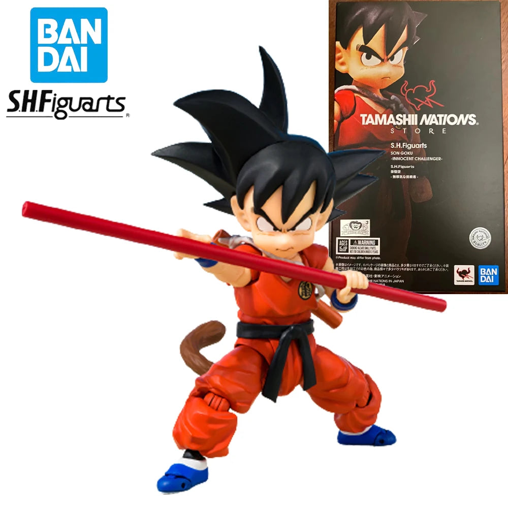 Bandai SHFiguarts Son Goku “Innocent Challenger” – Dragon Ball Action Figure