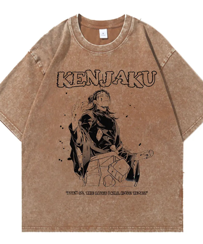 Jujutsu Kaisen Geto Suguru Vintage T-Shirt – Unisex Anime Cotton Tee
