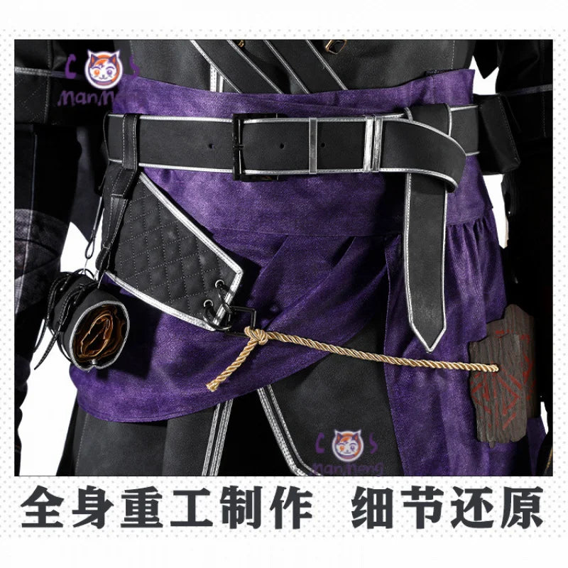 Game Clair Obscur:Expedition 33 Verso Cosplay Costume Halloween men's new handsome fantasy uniform shoes prop jacket suit outfit