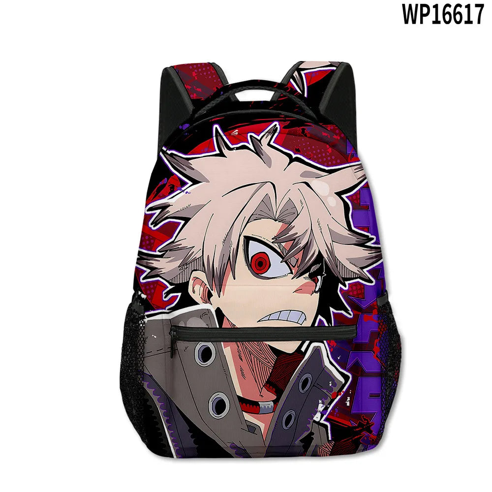 Trendy Popular Novelty Gachiakuta student Bookbag Notebook Backpacks 3D Print Oxford Waterproof Boys/Girls Travel Backpacks