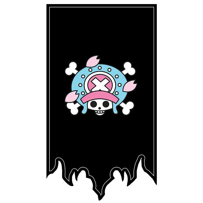 ONE PIECE New Legion Flag Pirate Flag Cartoon Anime Peripheral COSPLAY Decorative Flag Holiday Gift