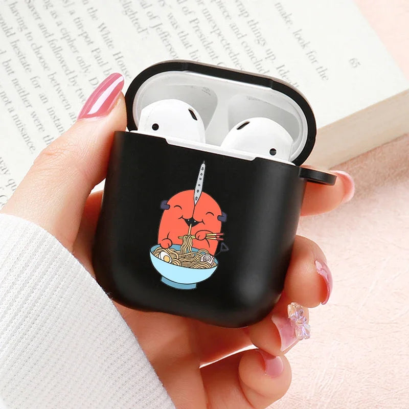 Anime Chainsaw Man Airpods Case for Apple Airpods Pro 2 1 2 3 Protective Denji Makima Aki Pochita Airpods Pro Case
