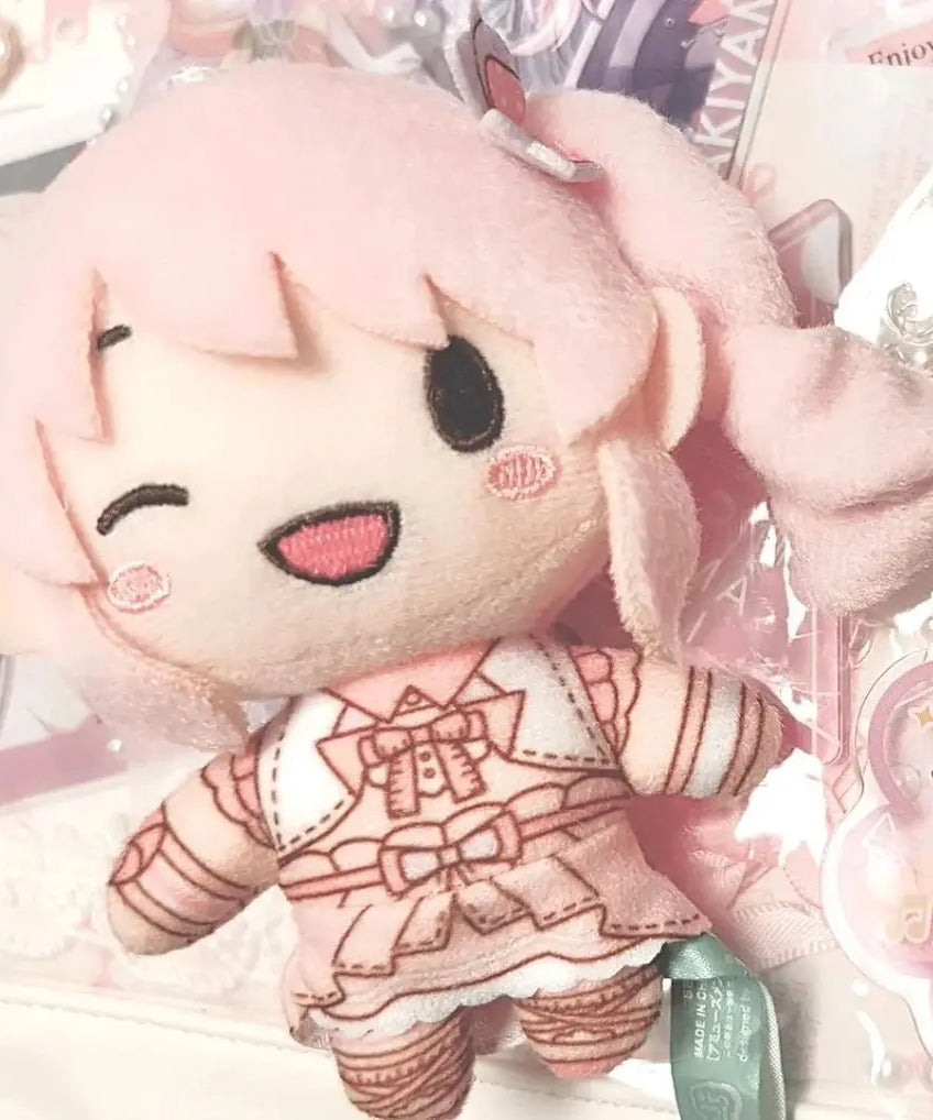 10cm Pjsk Plush Doll Toys Project Sekai Akiyama Mizuki Stuffed Plushies Keychain Yoisaki Kanade Pendant Backpack Bag Decor