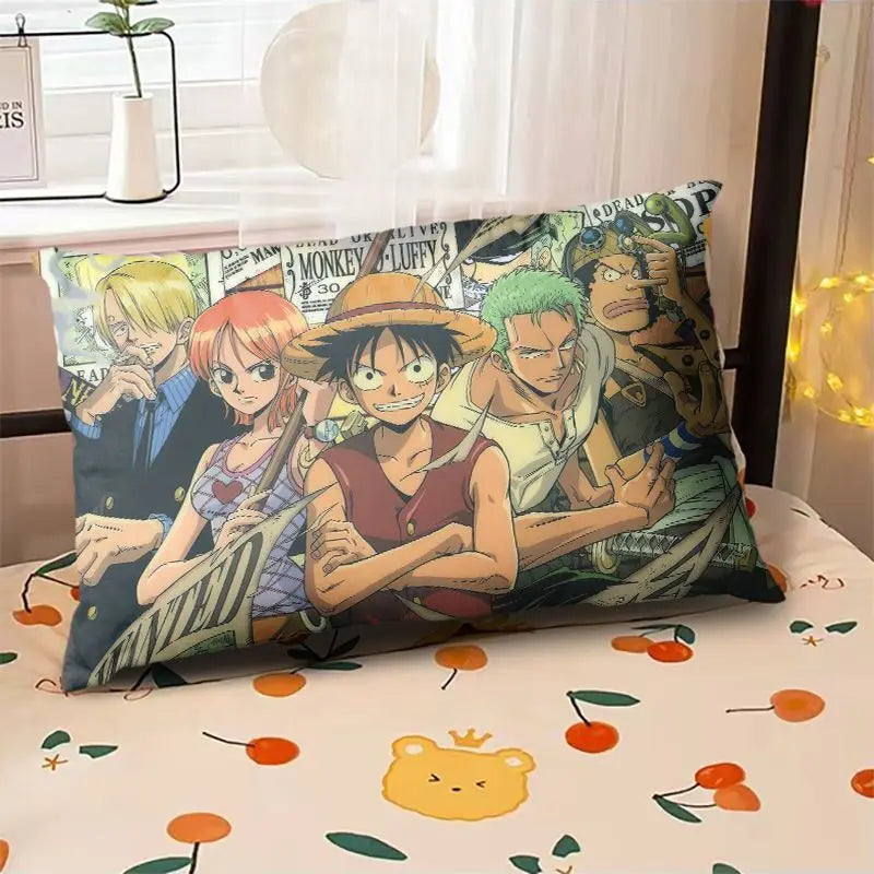 New One Piece Luffy Nami Zoro Chopper anime cushion pillow set pillow student nap pillow creative bedding holiday gift