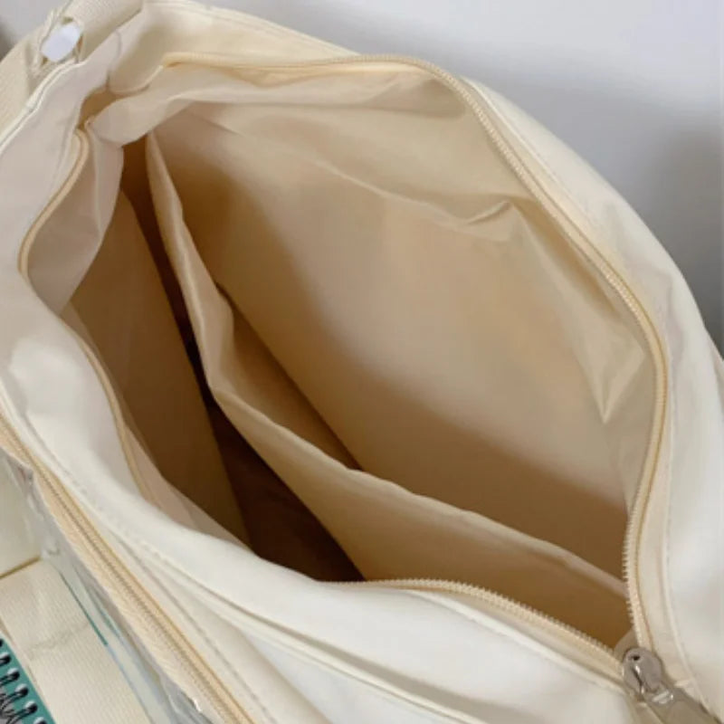 New Style Transparent Postcard Display Shoulder Women Badge DIY Decoration Crossbody Bag Anime Expo Class Tote Itabag