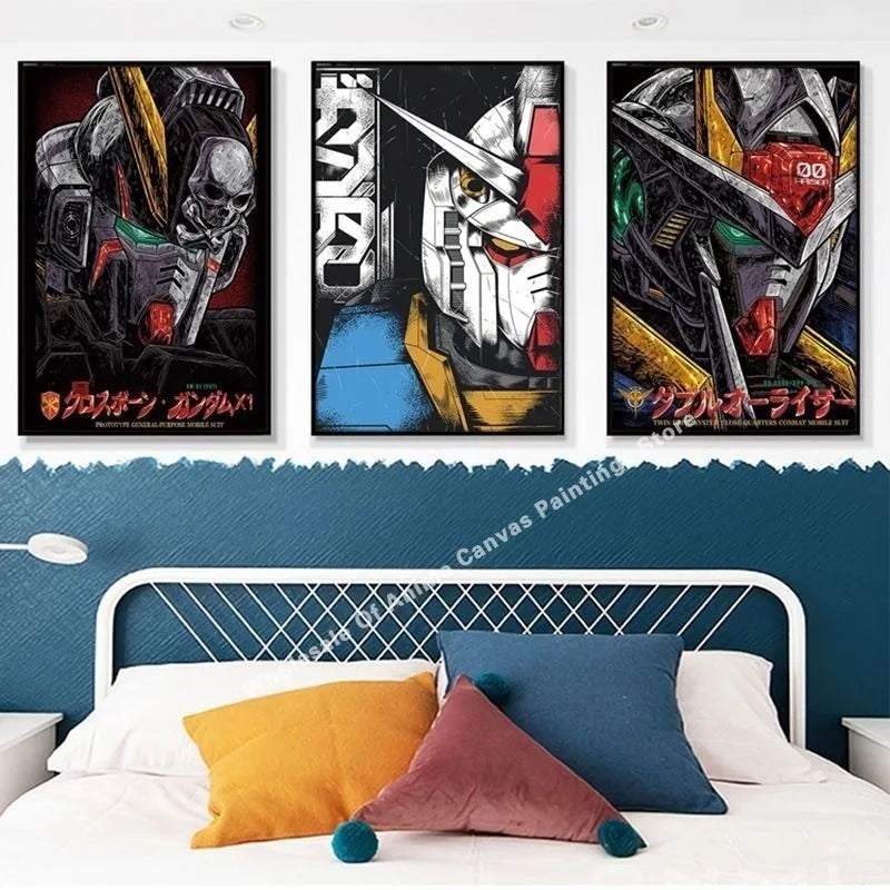 Gundam Mech Esports Room Decorative Poster