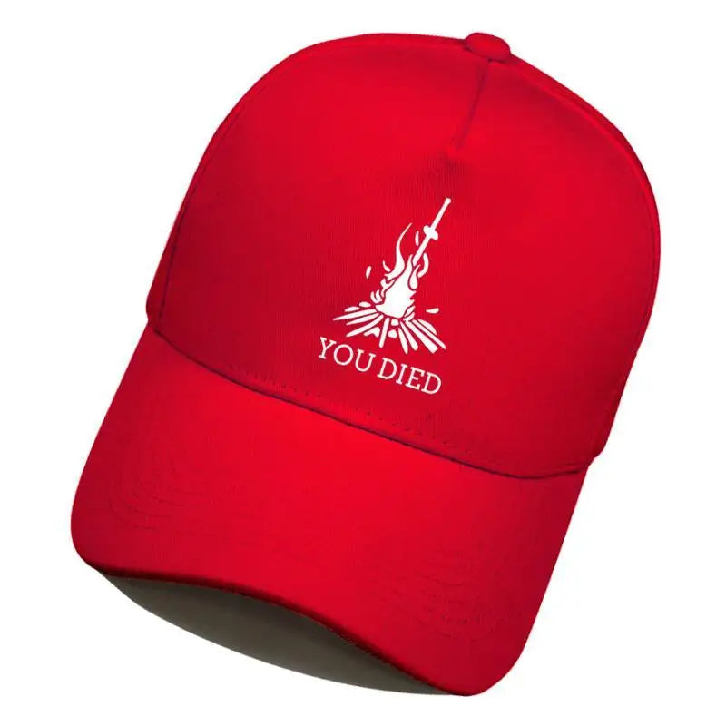 Dark Souls 3 baseball cap black souls 3pc anime cartoon personality fashion simple sunscreen men's and women's caps holiday gift