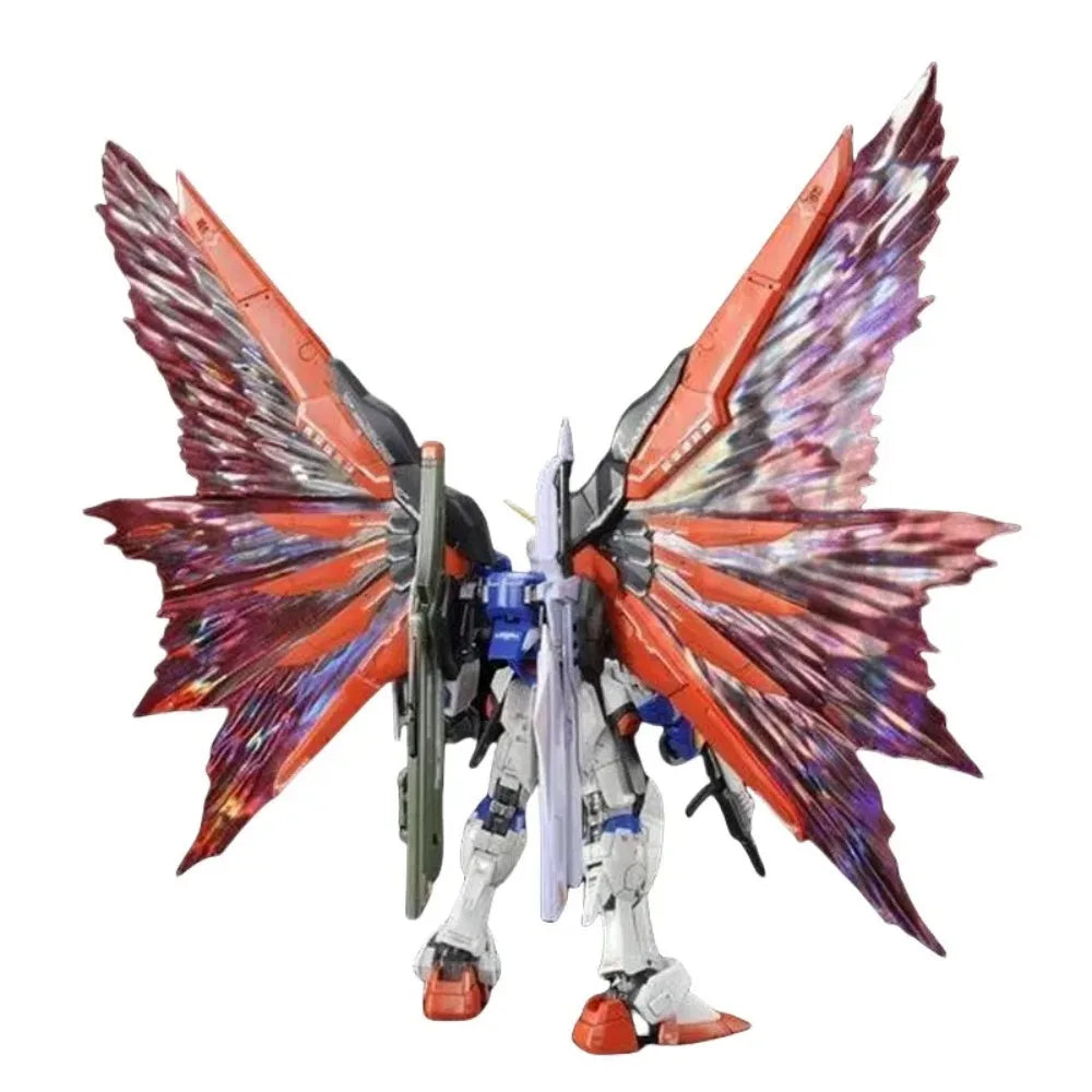 Genuine RG DESTINY GUNDAM EFFECT UNIT WING OF LIGHT Anime Action Figure Collectible Assembly Model Toys Gift Children Boy