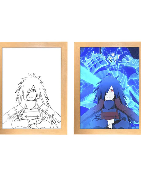 Naruto Anime Photo Frame Night Light Box