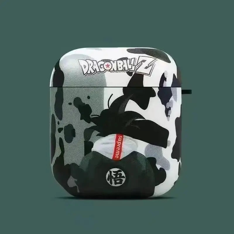 Anime One Piece Luffy Zoro Airpods Pro 2 Smart Cover Airpods 1/2/3 Protective Case for Iphone Bluetooth Earphones