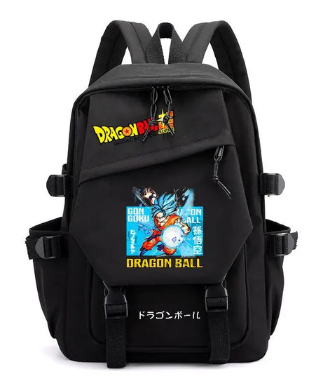 Dragon Ball animation peripheral creative cool personality Goku backpack student large capacity school bag school