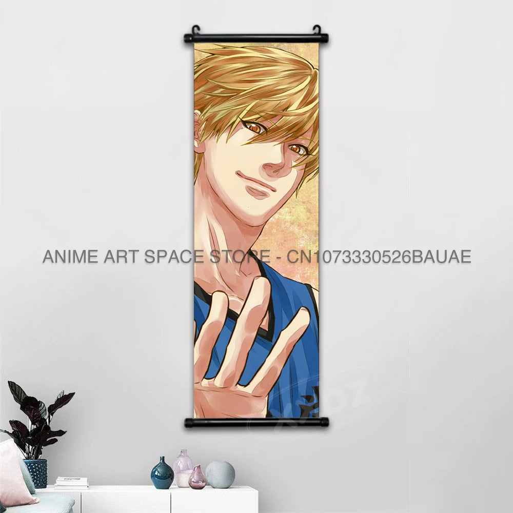 Kuroko no Basket Wall Scroll – Tetsuya Kuroko Anime Canvas Poster
