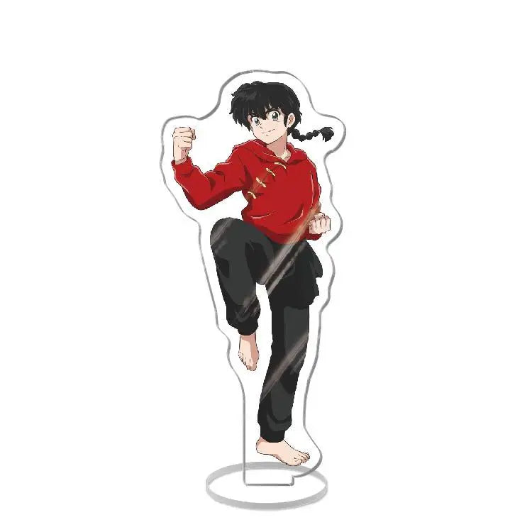 Anime Ranma 1/2 Nibun No Ichi Acrylic Stand Model Plate Decoration Desk Figure Display Friends Girls Gift Cartoon New Product