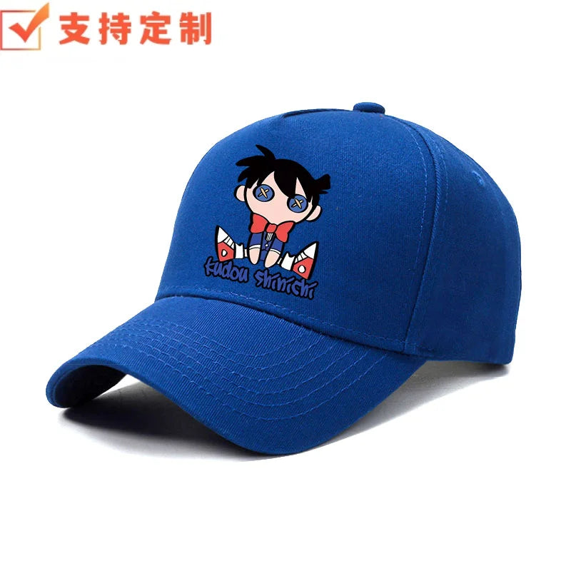 Detective Conan anime Kid the Phantom Thief sunshade baseball cap for men, outdoor casual duckbill hat, holiday gift.