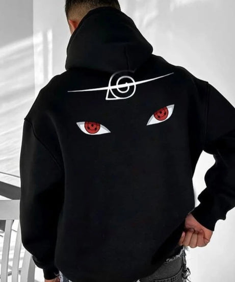 Unisex Oversized Naruto Hoodies Sweatshirt Anime Printed Men's Clothing Autumn Casual Y2k Loose Women's Long Sleeve Tops