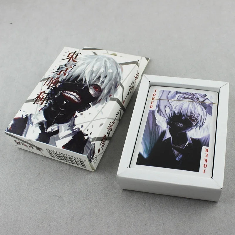 Anime Tokyo Ghoul Poker Cards Desk Playing Props Fans' Novelty Collection Accessories