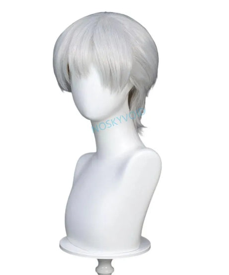 Ukyo Saionji Cosplay Set – Dr. Stone Anime Costume with Wig & Hat (Unisex, Halloween/Comic-Con)