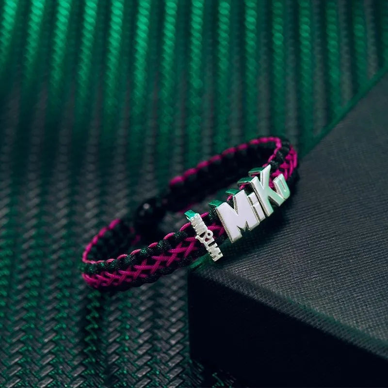 Hatsune Miku Anime Peripheral Cute Miku Lucky Stone Bracelet Creative Kawaii Girl Heart Bracelet Decoration Holiday Gift