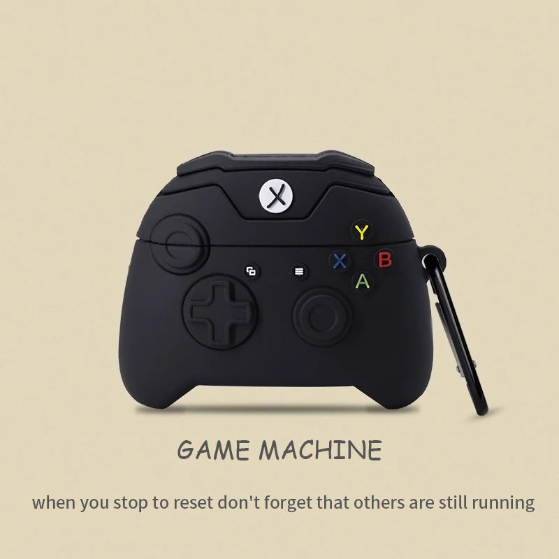 Protective Case for Airpods 4 3 2 Cover for Apple AirPods Pro2 Pro 2nd Generation Shell Game Console Anime Robot Fire