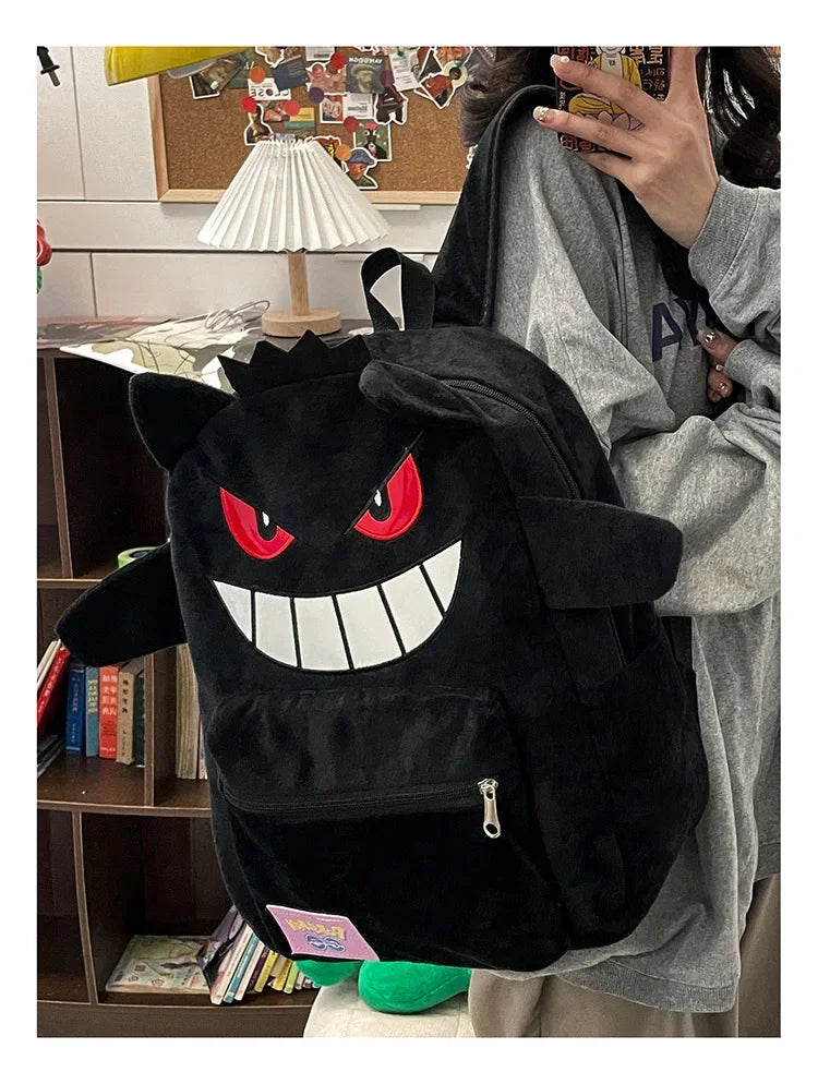 Gengar Backpack – Cute Kawaii Anime Bag for School, Travel & Gifts