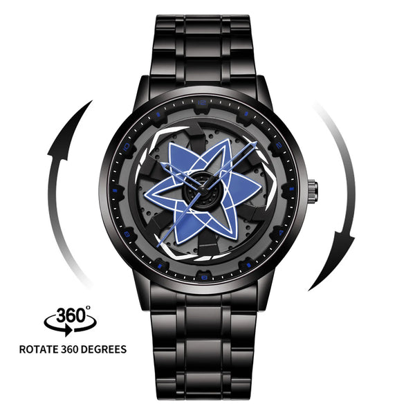Naruto Sharingan 3D Quartz Watch — Waterproof Men's Watch