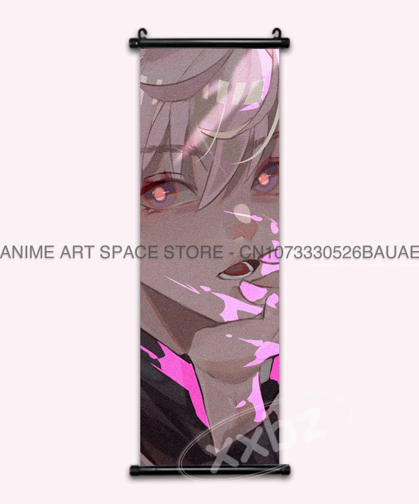 Hunter x Hunter Scroll Poster – Classic Anime Wall Art Canvas Decoration
