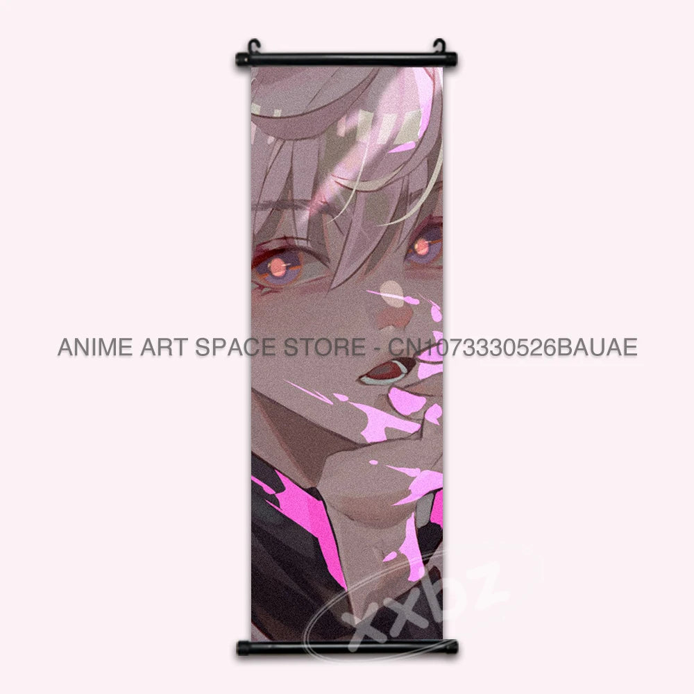 Hunter x Hunter Scroll Poster – Classic Anime Wall Art Canvas Decoration