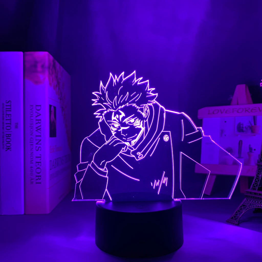 Anime Lamp Satoru Gojo Jujutsu Kaisen Led Night Light for Birthday Gift Jujutsu Kaisen Nightlight Satoru Gojo Lamp Drop Shipping