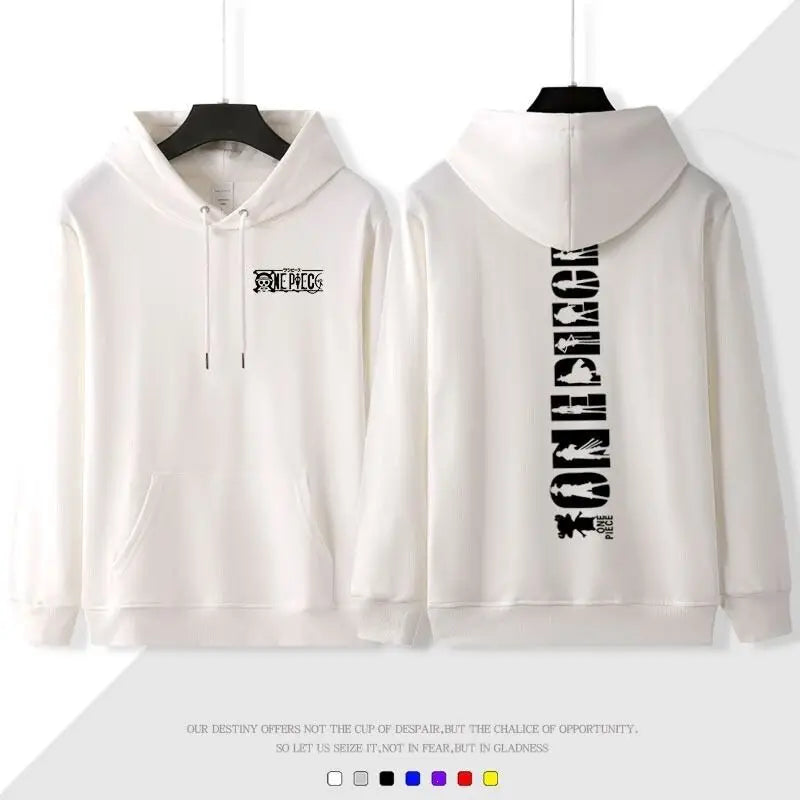 One Piece  Anime Women Up Hoodie Jacket Spring Autumn New Fashion Mens Sweatshirt Couple Promozed Clothes Coats Gift