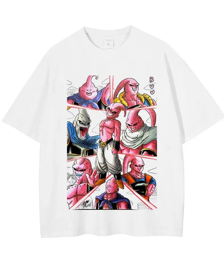 Dragon Ball Z Streetwear T-Shirt – Anime Graphic Cotton Tee