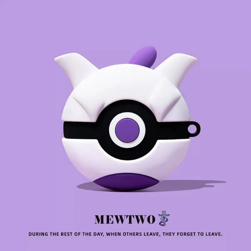 Pokemon  Case silicone For AirPods 3 Protective sleeve For AirPods Pro 1/2/Pro2 Cover 3D silicone Fall prevention Case