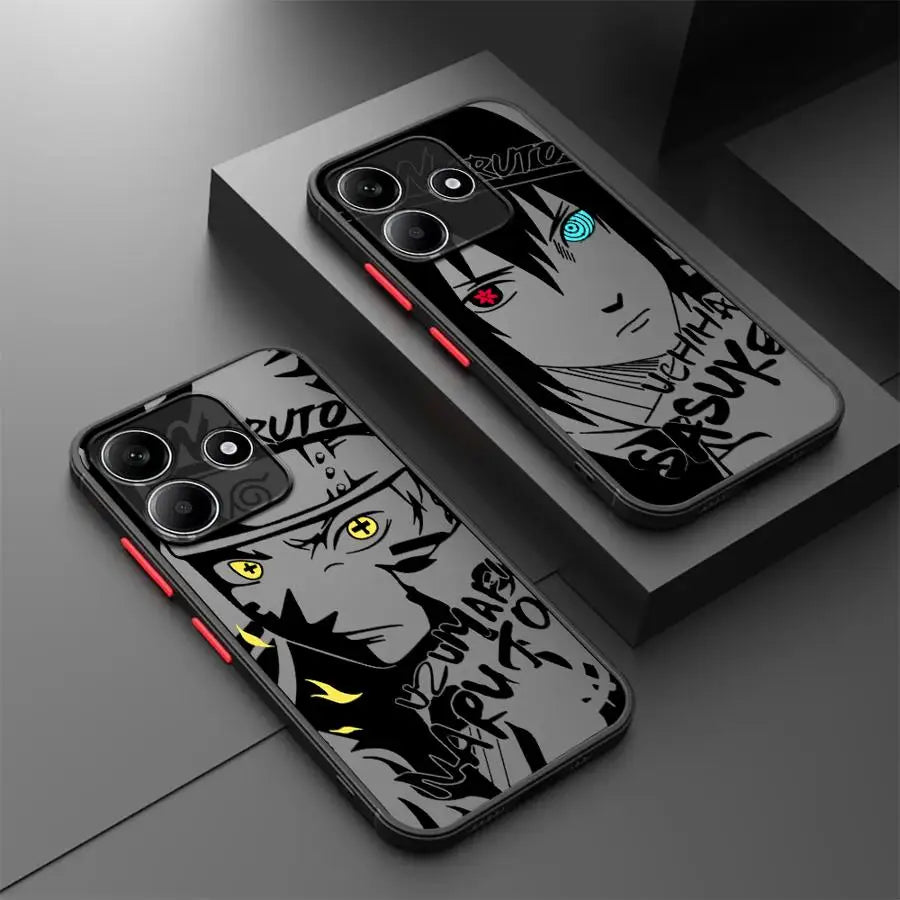 Anime Cool-N-Narutos Soft shell Phone Case for Xiaomi Poco C50 C51 C40 X5 Pro X3 NFC M5s X3 Pro X4 Pro 5G F3