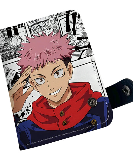 Cool Anime Jujutsu Kaisen  Wallet Comics HASP Short Purse for Boys