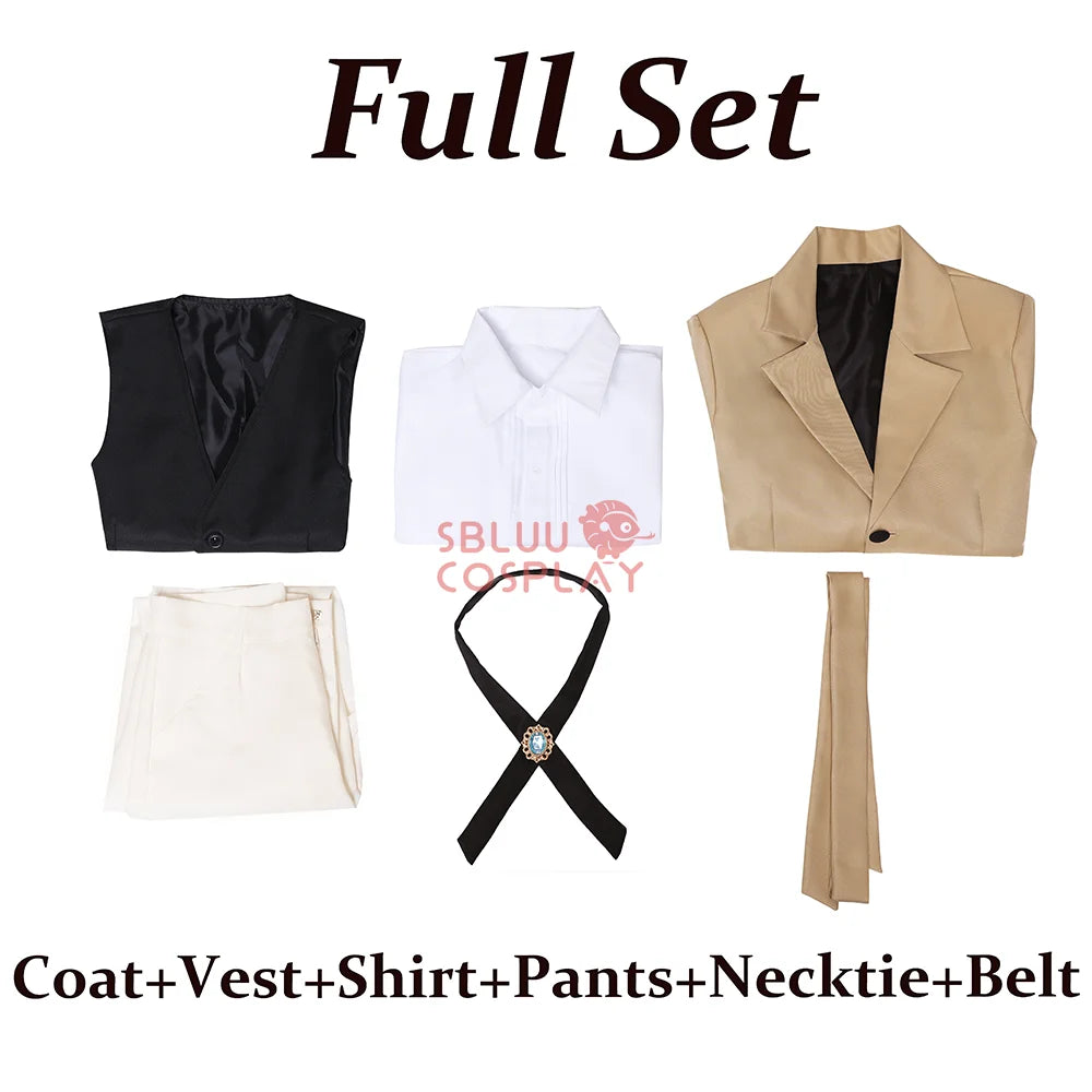 Cosplay Osamu Dazai Cosplay Costume Long Jacket Coat Halloween Christmas Costume