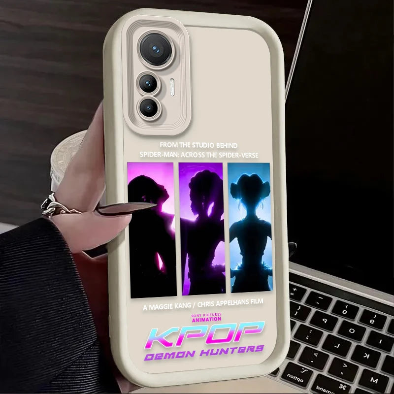 D-demon H-Hunters K-Kpop Case For Xiaomi Poco X7 X6 X5 X3 NFC F7 F6 F5 F3 M7 M6 Pro 4G 5G Mi 12 11 Lite NE 5G 12T 11T 14T Pro