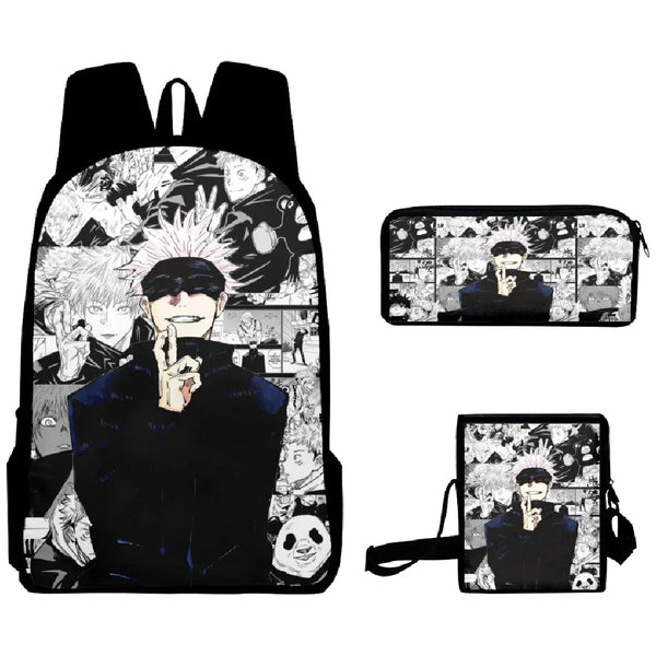 Jujutsu Kaisen Gojo Satoru Backpack — Laptop & School Bag