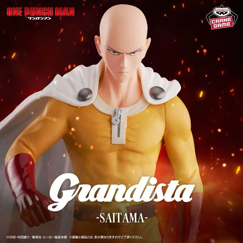 ONE PUNCH-MAN Saitama Grandista PVC 27CM Anime Character Model Collection Toys
