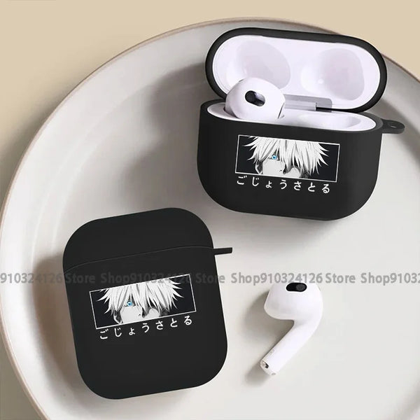 Anime Jujutsu Kaisen AirPods Case – Protective Cover for AirPods 1 2 3 Pro Pro2