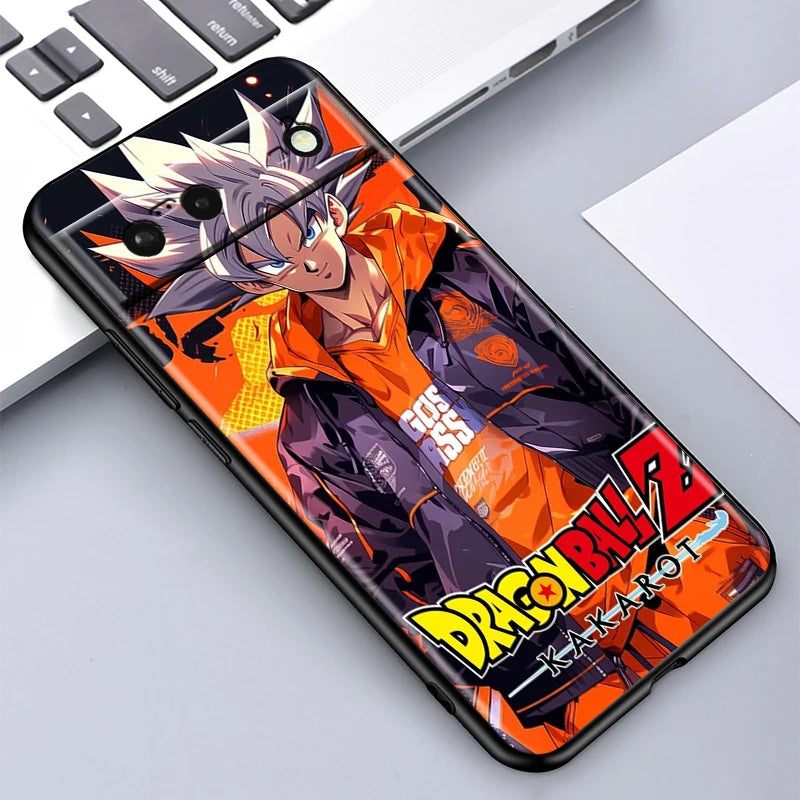 Dragon Ball Z Shockproof Case – Goku Edition for Google Pixel 4–9 Series