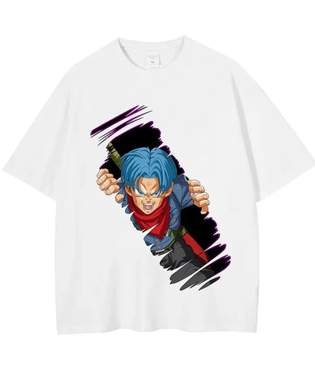 Dragon Ball Z Streetwear T-Shirt – Anime Graphic Cotton Tee