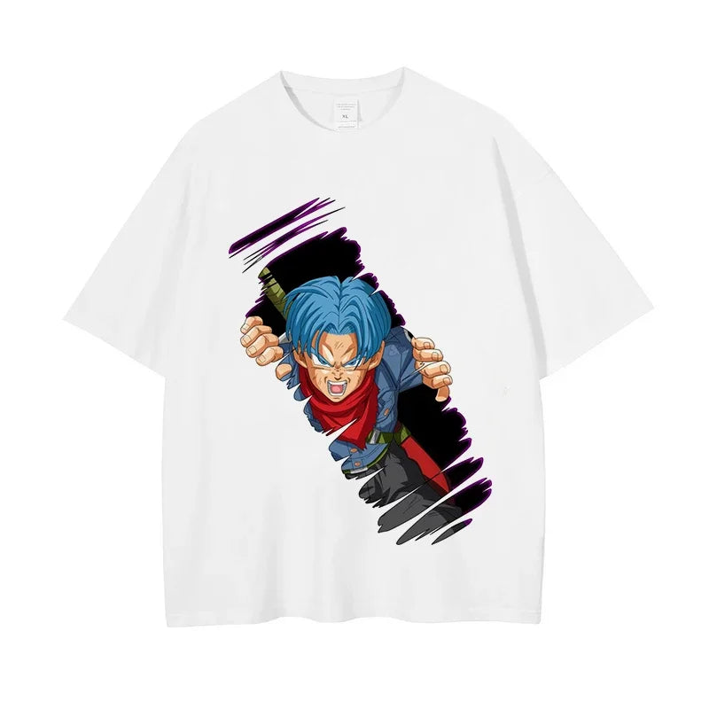 Dragon Ball Z Streetwear T-Shirt – Anime Graphic Cotton Tee