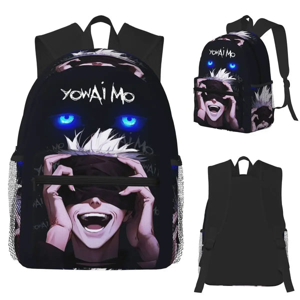 Jujutsu Kaisen Gojo Satoru School Backpack – Premium Anime Bookbag for Students & Travel