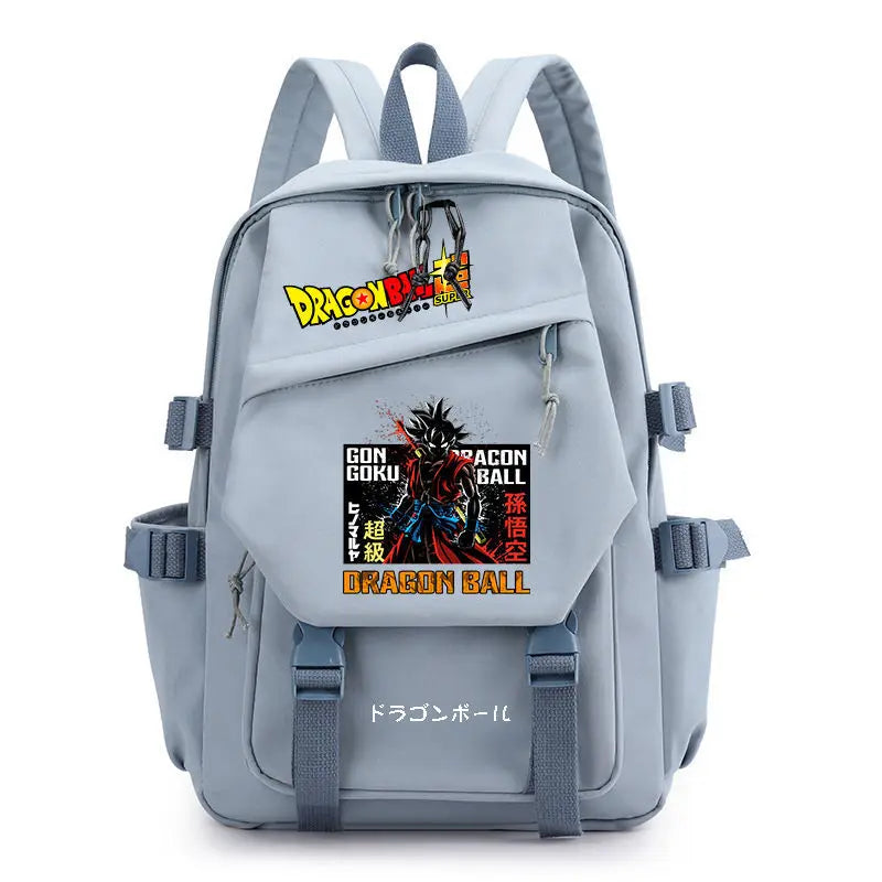 Dragon Ball animation peripheral creative cool personality Goku backpack student large capacity school bag school