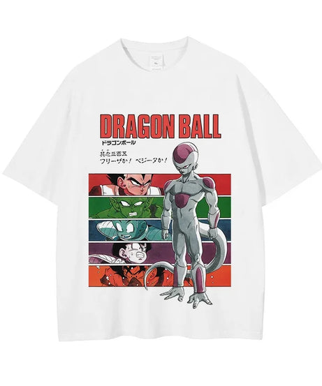 Dragon Ball Z Streetwear T-Shirt – Anime Graphic Cotton Tee
