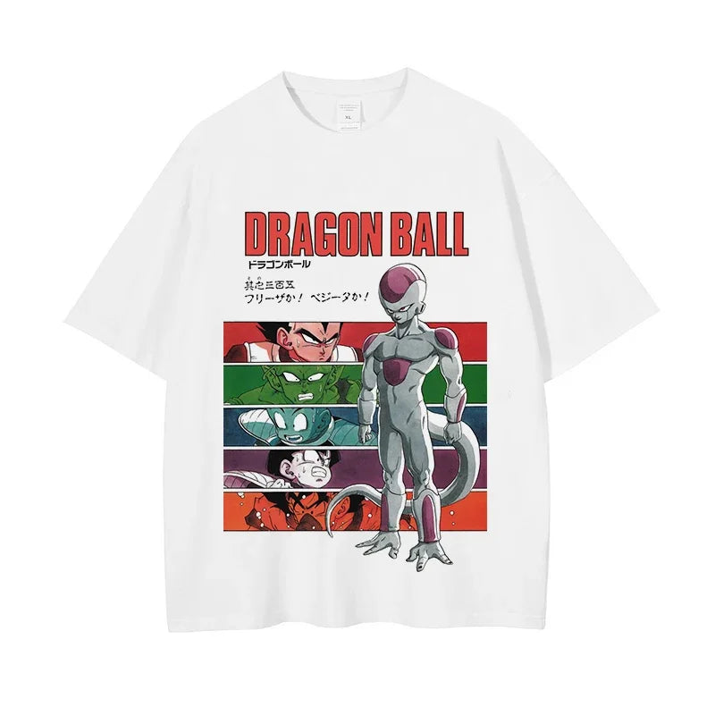Dragon Ball Z Streetwear T-Shirt – Anime Graphic Cotton Tee